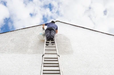 Peinture extérieure à Champdivers — façades et ravalement